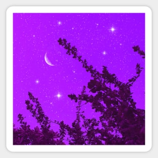 Purple Sky Sticker